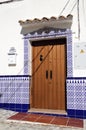 Spanish townhouse door, Montefrio, Spain.
