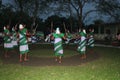 Traditional Tribal dance in forest envirment