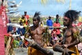 Traditional tribal dance at mask festival