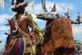 Traditional tribal dance at mask festival