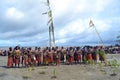 Traditional tribal dance at mask festival