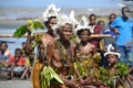 Traditional tribal dance at mask festival