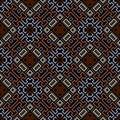 Traditional tribal ethnic style seamless pattern. Vector ornamental greek background. Elegant repeat Deco backdrop. Geometric Royalty Free Stock Photo