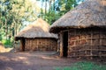 Traditional, tribal hut of Kenyan people Royalty Free Stock Photo