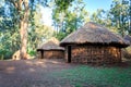 Traditional, tribal hut of Kenyan people Royalty Free Stock Photo