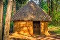 Traditional, tribal hut of Kenyan people, Nairobi, Kenya Royalty Free Stock Photo