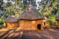 Traditional, tribal hut of Kenyan people, Nairobi, Kenya