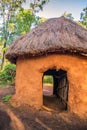 Traditional, tribal hut of Kenyan people, Nairobi, Kenya Royalty Free Stock Photo