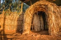 Traditional tribal Kenyan rural house, Nairobi, Kenya