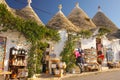 Traditional Trulli. Alberobello. Apulia. Italy