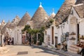 Traditional Trulli. Alberobello. Apulia. Italy Royalty Free Stock Photo