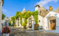 Trulli houses in Alberobello Royalty Free Stock Photo