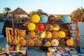 Traditional tunis ceramics, Djerba, 07 Nov 2014 Royalty Free Stock Photo