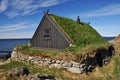 Traditional turf covered house, Iceland Royalty Free Stock Photo