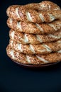 Traditional Turkish bagel - Simit