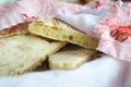 Traditional Turkish bread Royalty Free Stock Photo