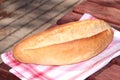 Traditional Turkish bread. ( Somun bread ) Royalty Free Stock Photo