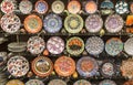 Traditional Turkish ceramics for sale on the Grand Bazaar