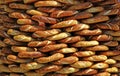 Traditional turkish crispy sesame bagels