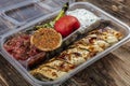Traditional Turkish Cuisine Beyti Kebab Royalty Free Stock Photo