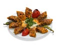 Traditional Beyti Kebab with clipping path