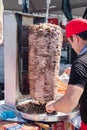 Traditional Turkish Doner Kebab grill