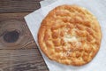 Traditional Turkish flat bread Royalty Free Stock Photo