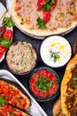 Traditional Turkish or Middle eastern dishes