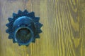 Traditional turkish old door bell Royalty Free Stock Photo