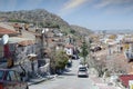 Traditional Turkish ottoman houses in Afyonkarahisar old town, Afyon, Turkey