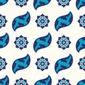 Traditional Turkish Seamless Pattern Royalty Free Stock Photo