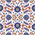 Traditional Turkish Seamless Pattern