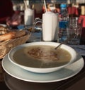 Traditional turkish soup