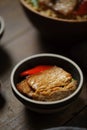 traditional twice cooked pork(huiguorou),Twice cooked pork slices,Sichuan style Chinese dish