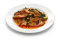 Traditional twice cooked pork