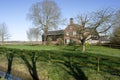 Traditional typical dutch farm Royalty Free Stock Photo