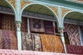 Traditional Uigher carpets for sale in Kashgar, China