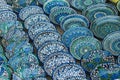 Traditional Uzbek ceramic plates