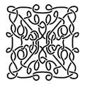 Traditional vector celtic ornament Royalty Free Stock Photo