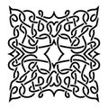 Traditional vector celtic ornament Royalty Free Stock Photo