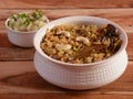 Traditional Vegetable biryani Royalty Free Stock Photo