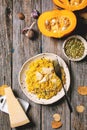 Traditional pumpkin risotto Royalty Free Stock Photo