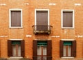 Traditional venetian architecture Royalty Free Stock Photo