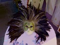 A traditional Venetian ball mask for a woman Royalty Free Stock Photo