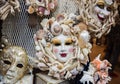 Traditional Venetian Mask for Carnival of Venice, Italy