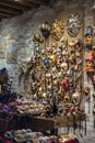 Traditional Venetian mask shop Royalty Free Stock Photo