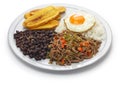 Pabellon Criollo, venezuelan national dish Royalty Free Stock Photo