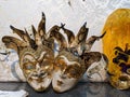 Traditional Venice carnaval masks