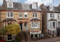 Traditional Victorian townhouses in Cambridge, UK