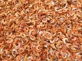 Traditional Vietnamese cuisine: dried shrimp Royalty Free Stock Photo